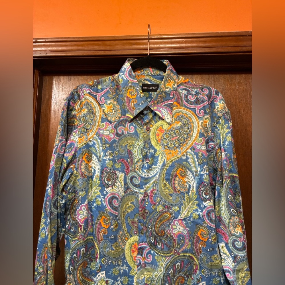 RISCATTO Paisley Shirt - Picture 9 of 9